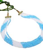 Multicolor crystal necklaces