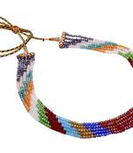 Multicolor crystal necklaces