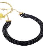 Black crystal necklaces