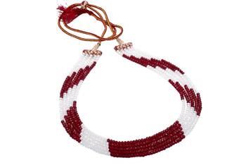Multicolor crystal necklaces 1