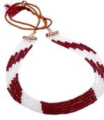 Multicolor crystal necklaces