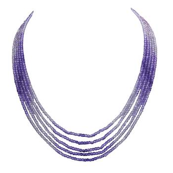Blue necklaces 1
