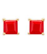 Red earrings