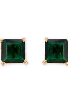 Green earrings