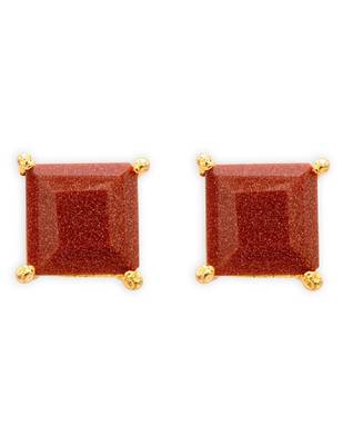 Brown earrings 1