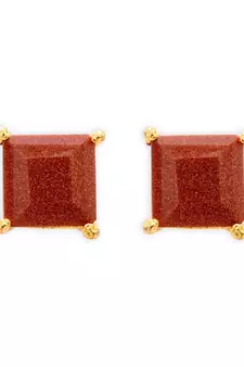 Brown earrings