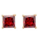 Red earrings