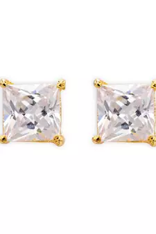 White earrings