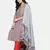 GREEN FLORAL PRINTED KURTA WITH PANT AND DUPATTA