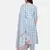 BLUE PRINTED KURTA WITH PANT AND DUPATTA