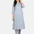 BLUE PRINTED KURTA WITH PANT AND DUPATTA