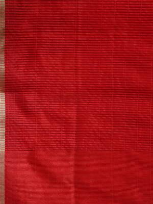 Red Solid Kurta With Pant And Chandheri Dupatta 17