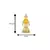 Yellow kundan Rose Gold Alloy   Pair of Earring