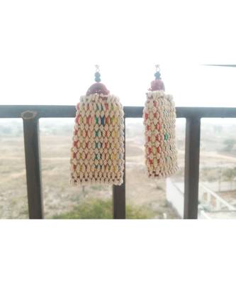 Handcrafted Woven Earrings 1