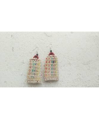 Handcrafted Woven Earrings 2
