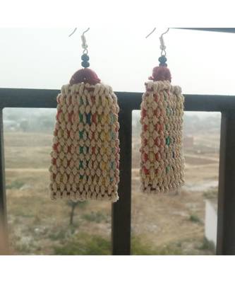 Handcrafted Woven Earrings 4