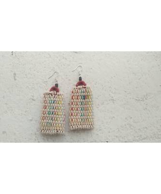 Handcrafted Woven Earrings 5