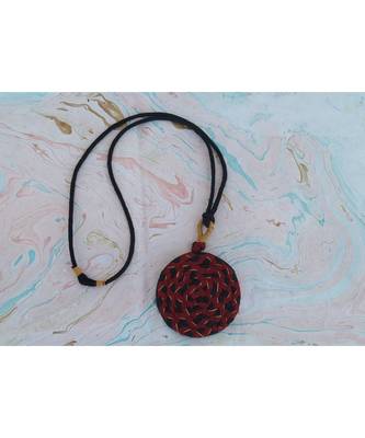 Handcrafted Woven necklace 4
