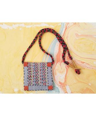 Printed Fabric Pendant for Women 1