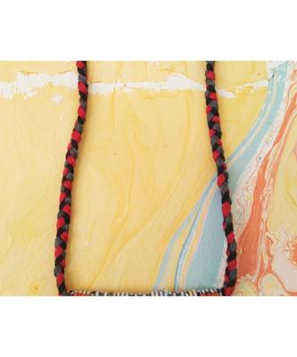 Printed Fabric Pendant for Women 4