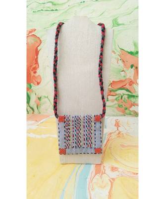Printed Fabric Pendant for Women 6