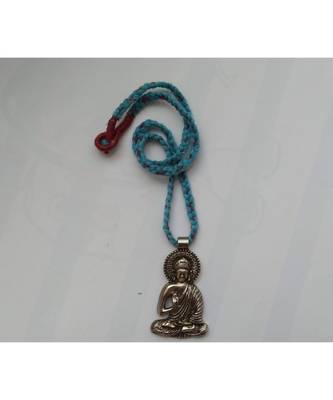 Handcrafted Buddha Pendant Twisted Thread Cord 3