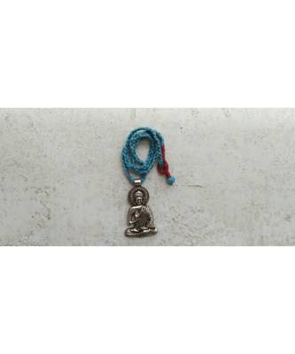 Handcrafted Buddha Pendant Twisted Thread Cord 5