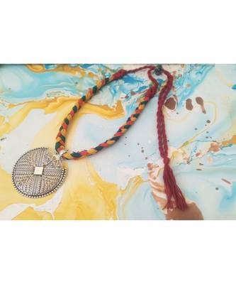 Handcrafted Multicolor Pendant Necklace 5