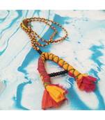 Fabric Pendant Necklace for Women
