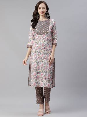Multicolor printed viscose rayon kurtas-and-kurtis 1