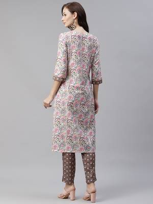 Multicolor printed viscose rayon kurtas-and-kurtis 3