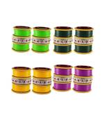 Multi Stone Stud Acrylic Bangle with very extra size