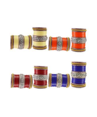 Multi Stone Stud Acrylic Bangle with very extra size 2