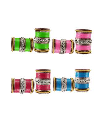 Multi Stone Stud Acrylic Bangle with very extra size 2