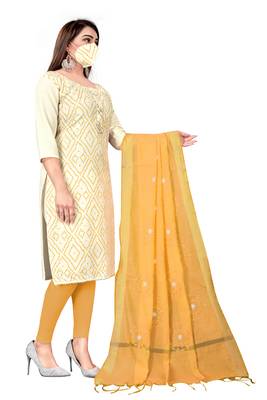 Off-white lace cotton salwar 3