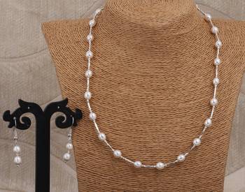 Real Natural Hyderabadi pearls Set With Certificate 3