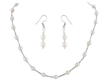 Real Natural Hyderabadi pearls Set With Certificate 4