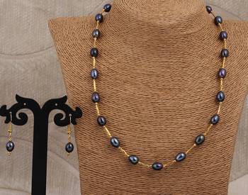 Real Natural Hyderabadi pearls Set With Certificate 3