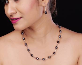 Real Natural Hyderabadi pearls Set With Certificate 1