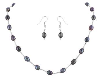 Real Natural Hyderabadi pearls Set With Certificate 4