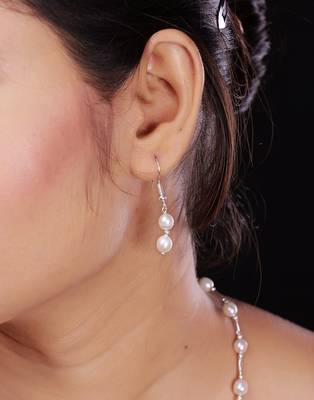 Real Natural Hyderabadi pearls Set With Certificate 2