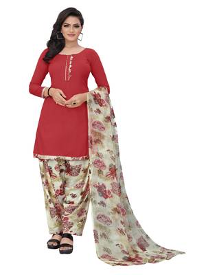 Multicolor printed crepe salwar 3