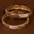 Gold Plated Peacock Designed Zircon Stone Embellished Bangles BD517