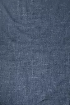 ROSARA HOME Pack of 2 Eyelet Polycotton Curtains,Navy Blue