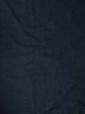 ROSARA HOME Pack of Single Eyelet Polyester Curtain,Navy Blue 3