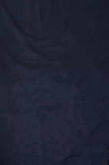 ROSARA HOME Pack of 2 Eyelet Polyester Curtains,Navy Blue