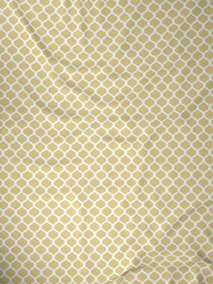 ROSARA HOME Pack of 2 Eyelet Cotton Curtains,Yellow 3
