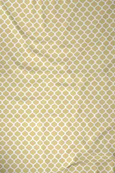 ROSARA HOME Pack of 2 Eyelet Cotton Curtains,Yellow