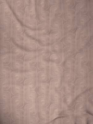 ROSARA HOME Pack of Single Eyelet Polyester Curtain,Blush 3
