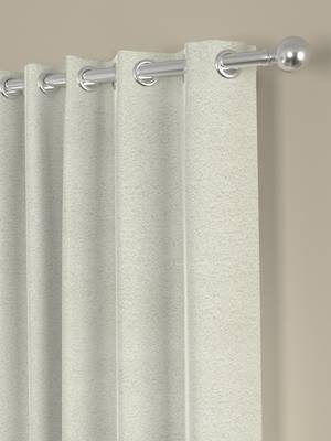 ROSARA HOME Solid  Pack of 2 Regular Curtains,Cream 2